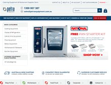Tablet Screenshot of petraequipment.com.au
